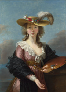 Vigee Le Brun's portraits of Marie Antoinette are celebrated for their Rococo style 