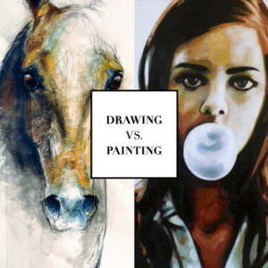 Which Do You Prefer? Drawing vs. Painting (VIDEO) – Canvas: A Blog By