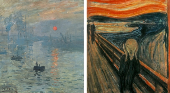 Impressionism vs. Expressionism