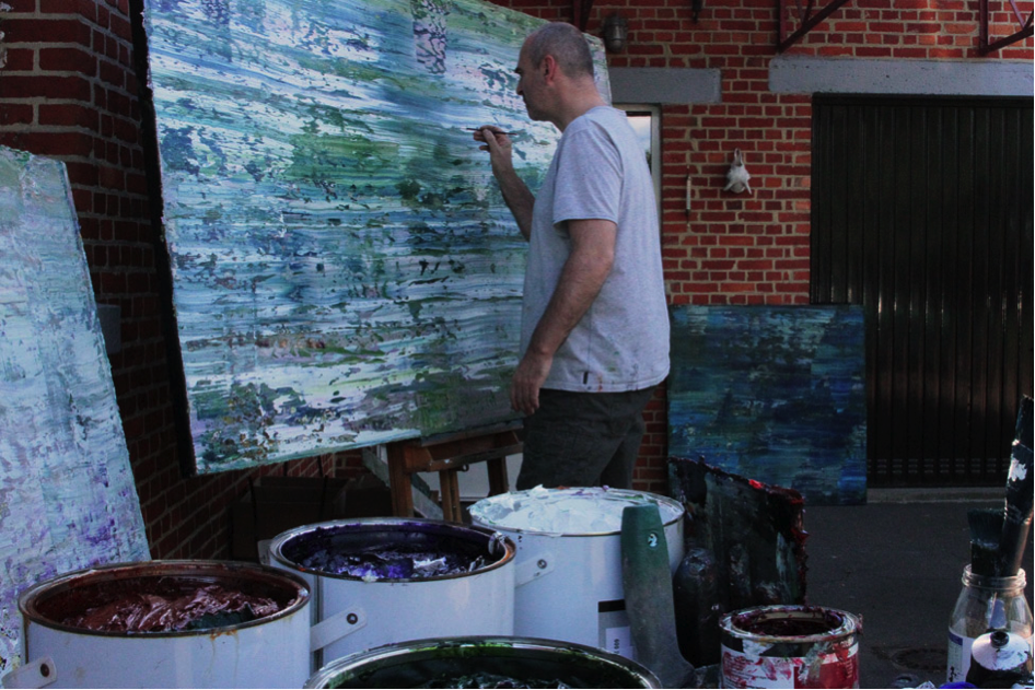 Outdoor session on large abstracts