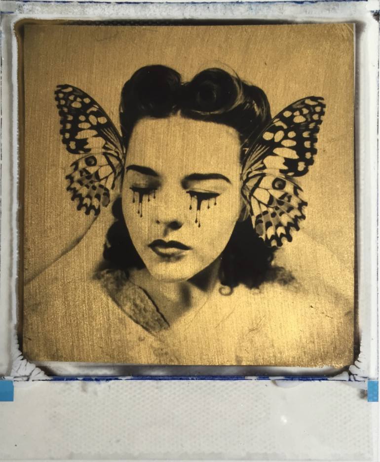 saatchi-art-gold-leaf-polaroid-andrew-millar