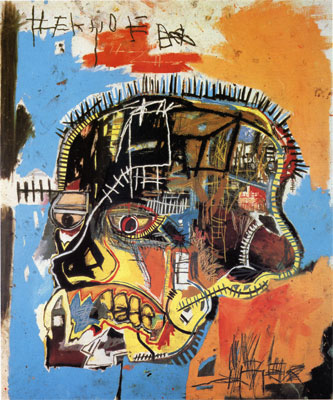 Basquiat Birthday Acrylic Painting Abstract Modern