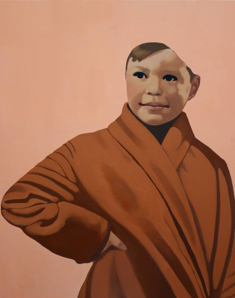 saatchi art artist tracy kerdman's portraits explore gender binaries 