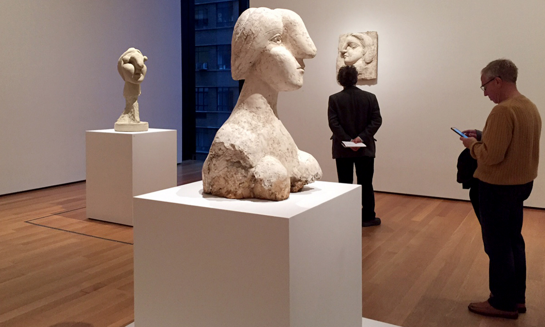 picasso's sought after bust of a woman appears to have two owners
