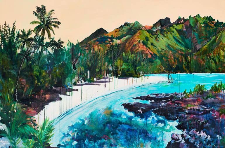 saatchi-art-contemporary-tropical-landscape-melissa-loop