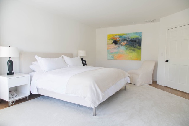 Julie Lee's home in Santa Monica is a perfect example of bedroom Feng Shui