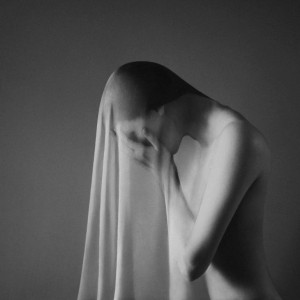 black and white portrait photograph by Noell Oszvald