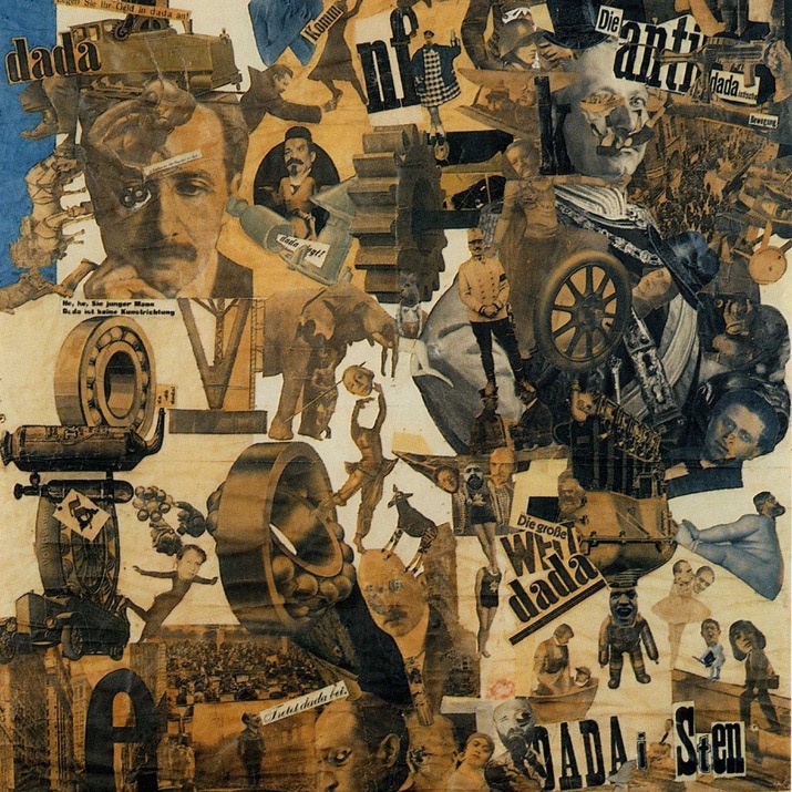 hannah hoch's 1919 collage is central to the dada movement