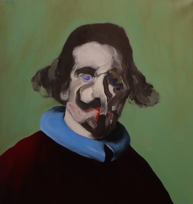 alessandro pagani's velasquez inspired original portrait is available on saatchi art