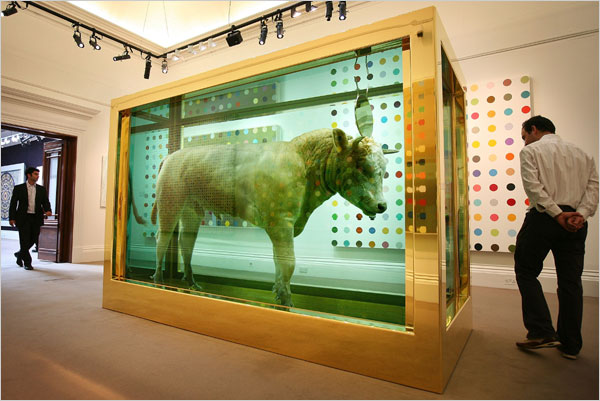 The Golden Calf by Damien Hirst