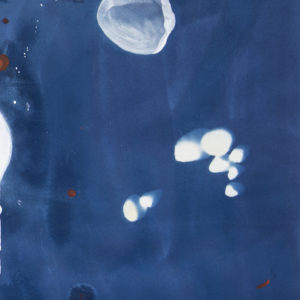 Madeleine-Ignon-untitled-(cyanotype-red-rock-shadows-3)-saatchi-art-blue-abstract