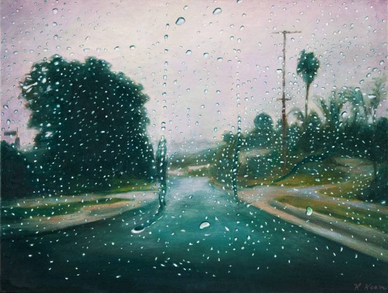 saatchi-art-katherine-kean-rainy-windshield-painting