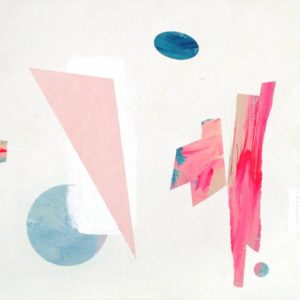 abyssini-Vesna-Milinkovic-saatchi-art-pink-blue-abstract-painting