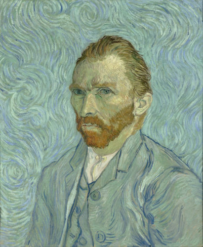 "Self Portrait" Vincent Van Gogh, 1888