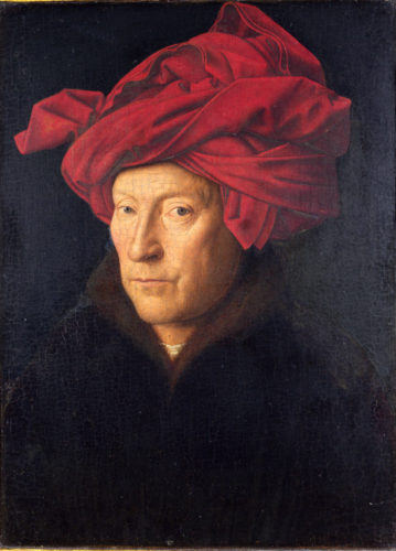 "Portrait of a Man" Jan Van Eyck, 1433 