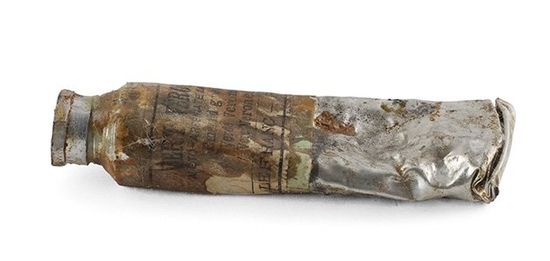 Tin Oil Paint Tube from 1840s