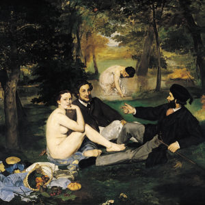edouard manet luncheon on the grass painting saatchi art