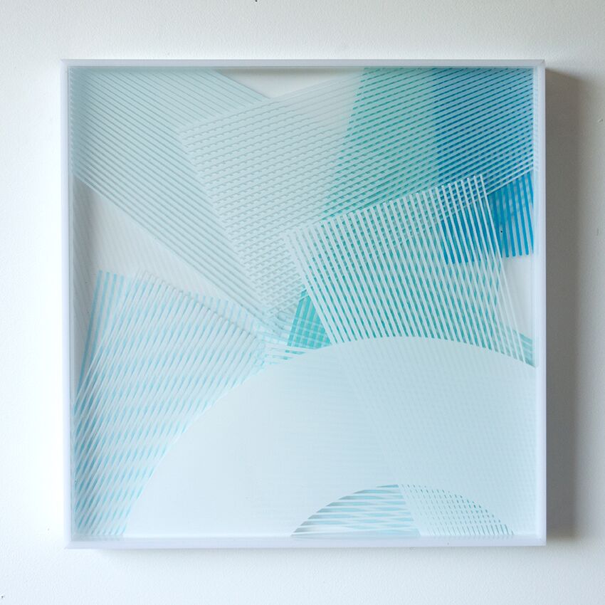 Kate Banazi perspex artwork