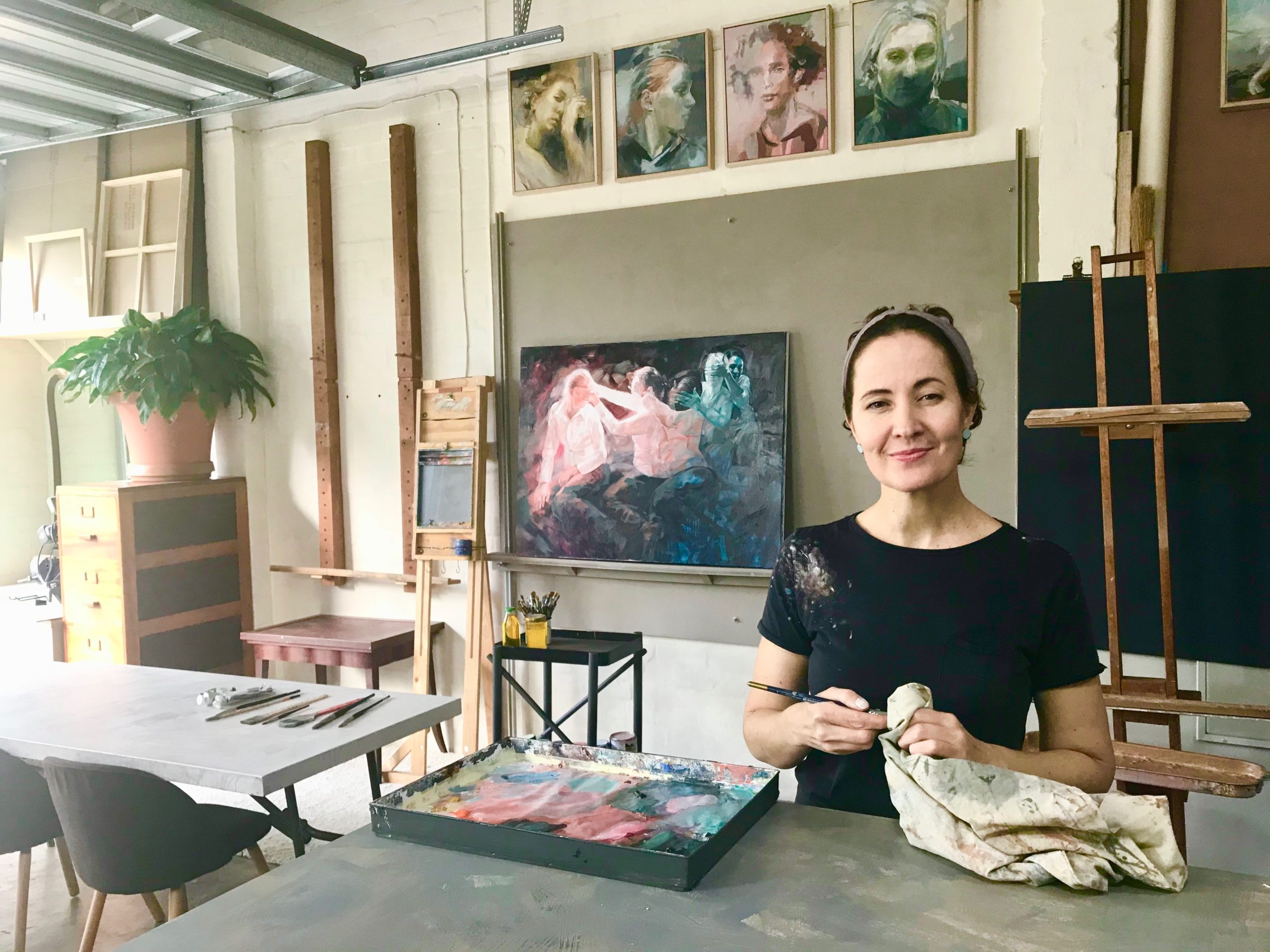 Inside the Studio: Anna-Carien Goosen | Canvas: A Blog By Saatchi Art